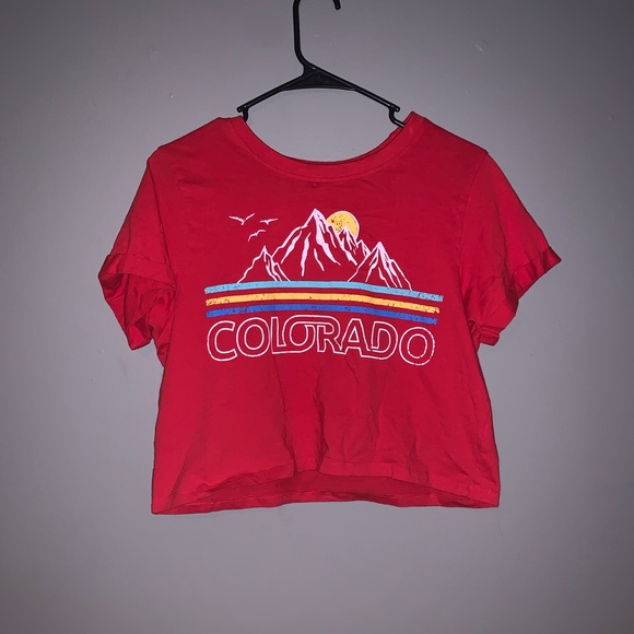 💗3 for $15💗 Colorado Cropped Tee - Picture 2 of 3